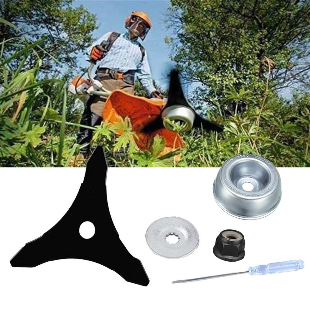 FS250 Brush Cutter Blade 3 Teeth Wacker Spare For Stihl-String Trimmer FS120