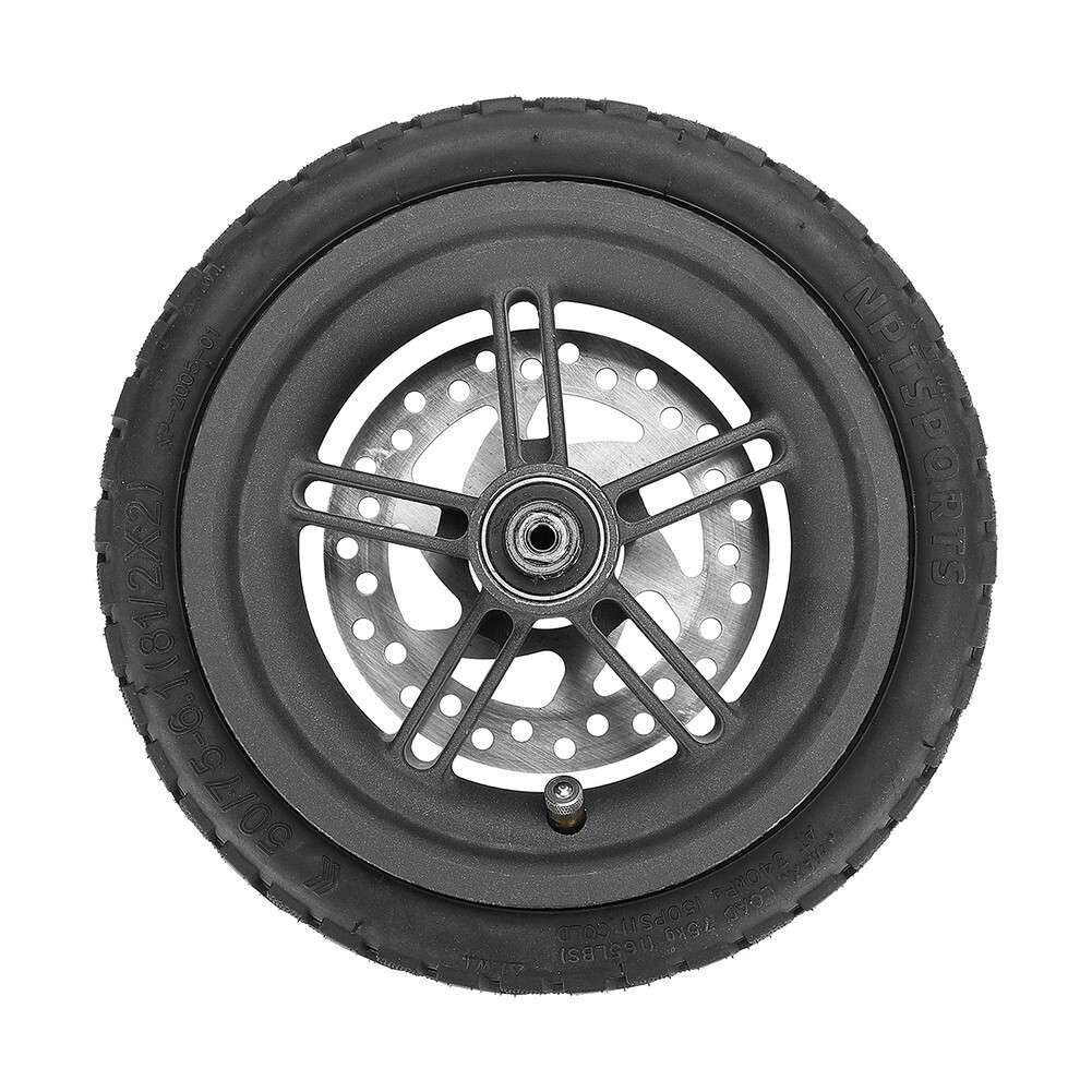 Tubeless Tire 50/75-6.1 Black Electric Scooter Tire Excellent Replacement