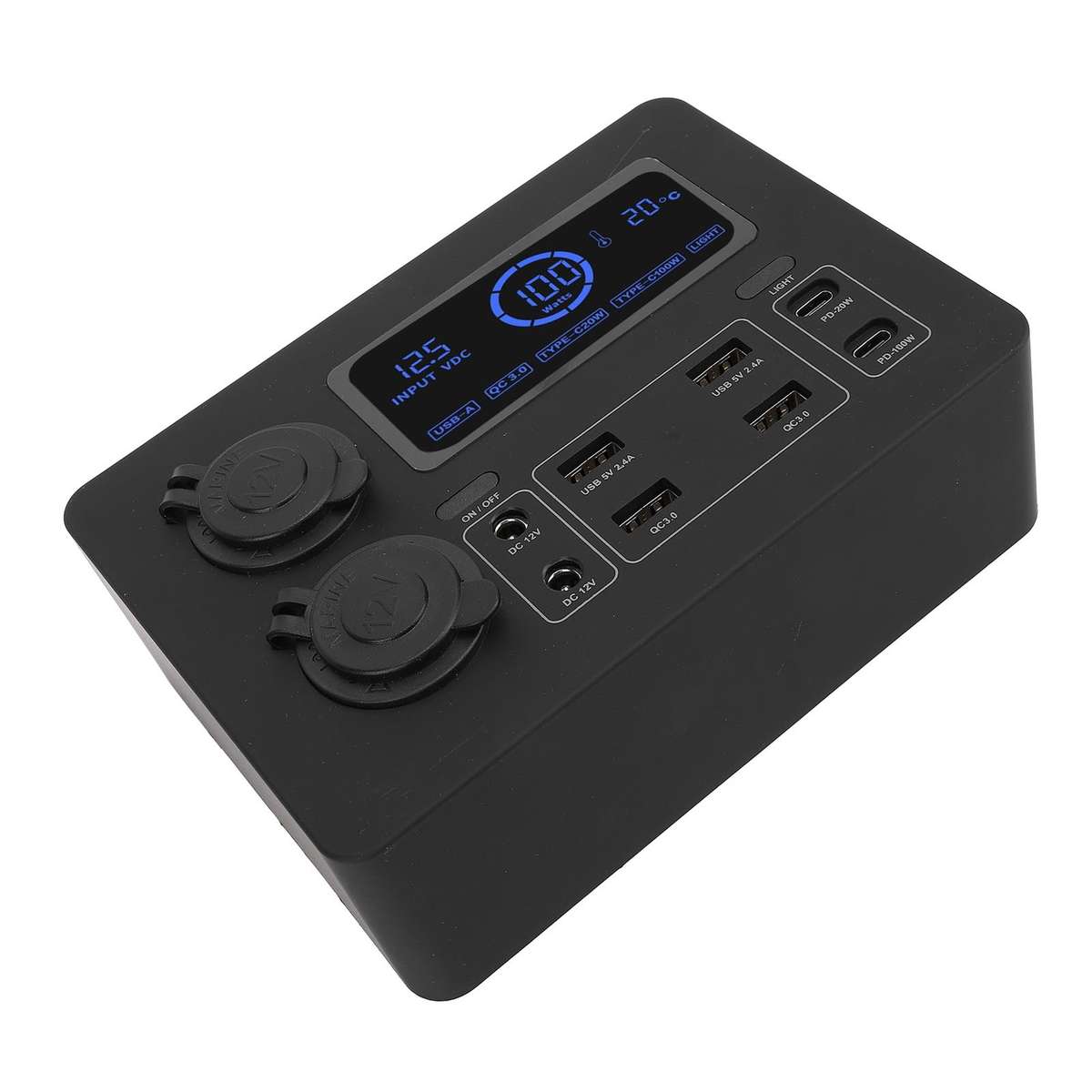 DC12V Mini Power Box Multifunctiona