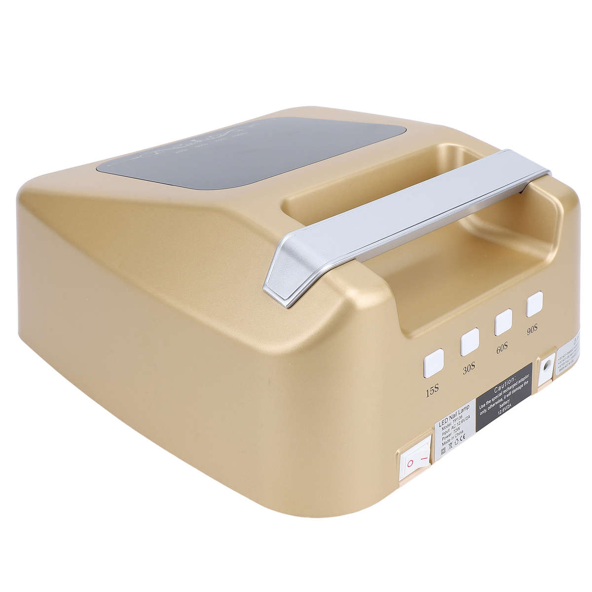 LED Nail Polish Lamp With 36pcs Lamp Beads Gold Smart Sensor Quick Drying Na CHW