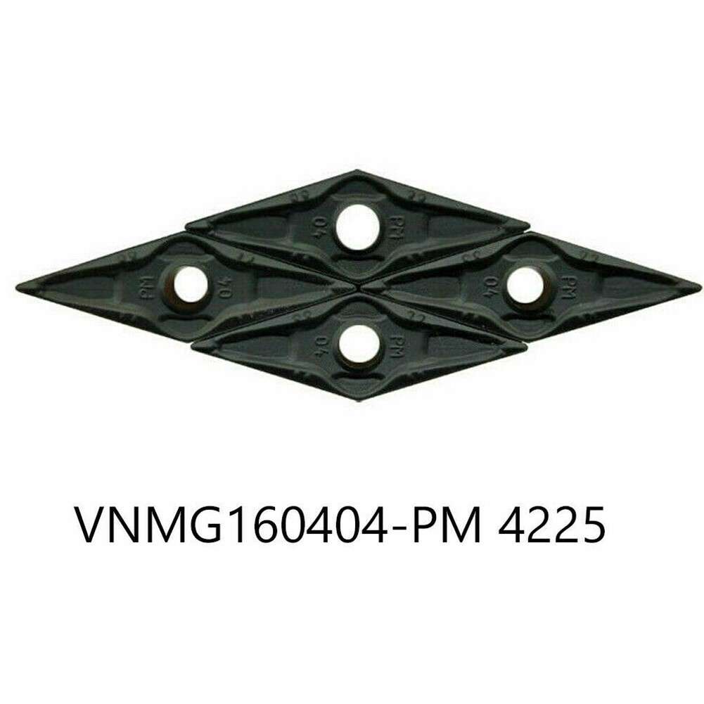 10 Pcs Carbide Inserts VNMG160404-PM Grade 4225 Milling Cutter Accessories