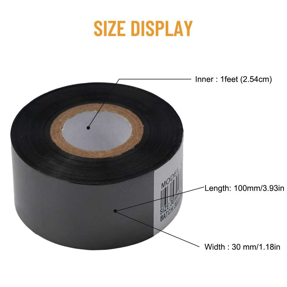 ?1sheet Ribbon Apply To HP-241/DY-8 Date Printer Coding Machine-Parts 30*100mm