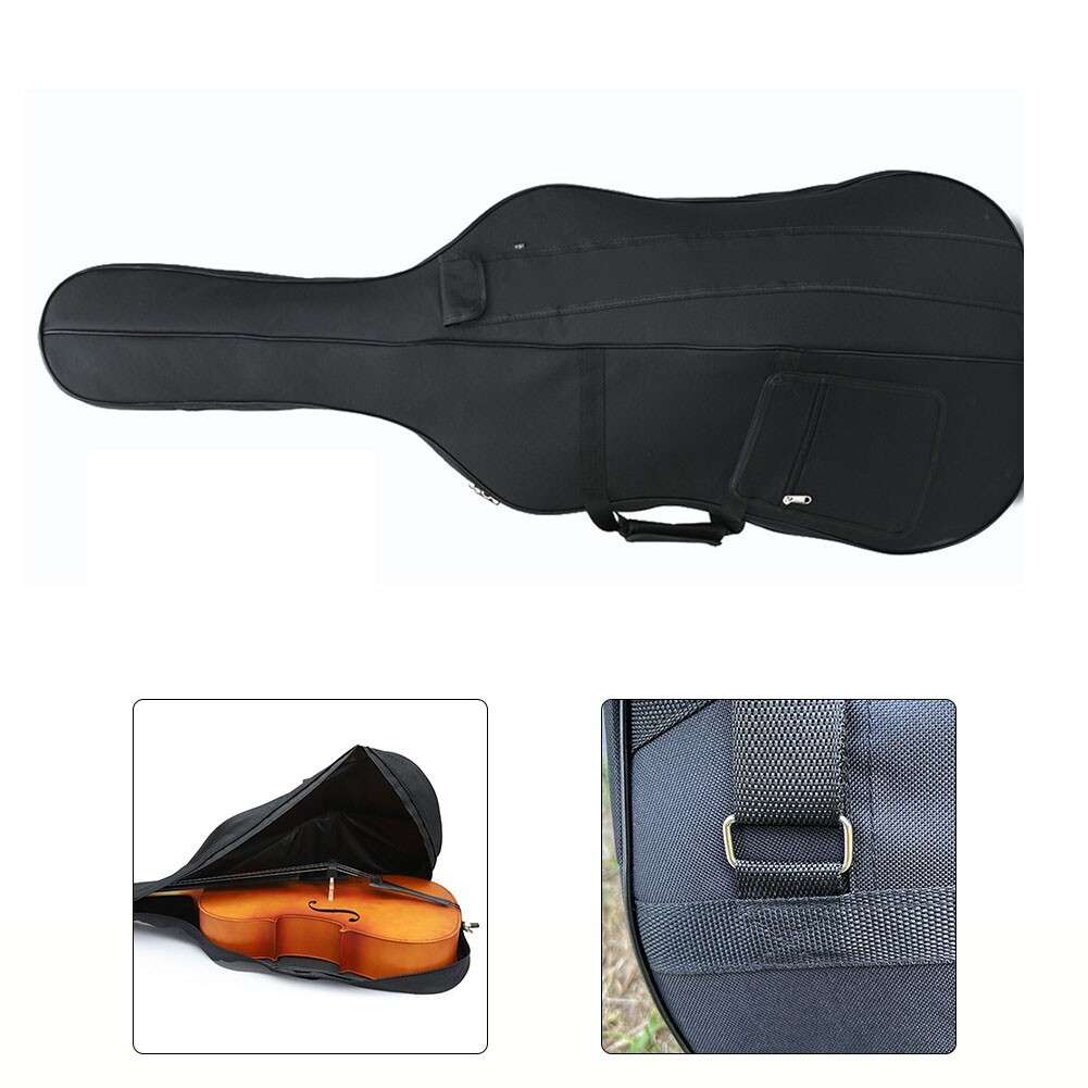 Cello Case Thick Waterproof With Back Pack Straps 1/8 Cello Approx.700g