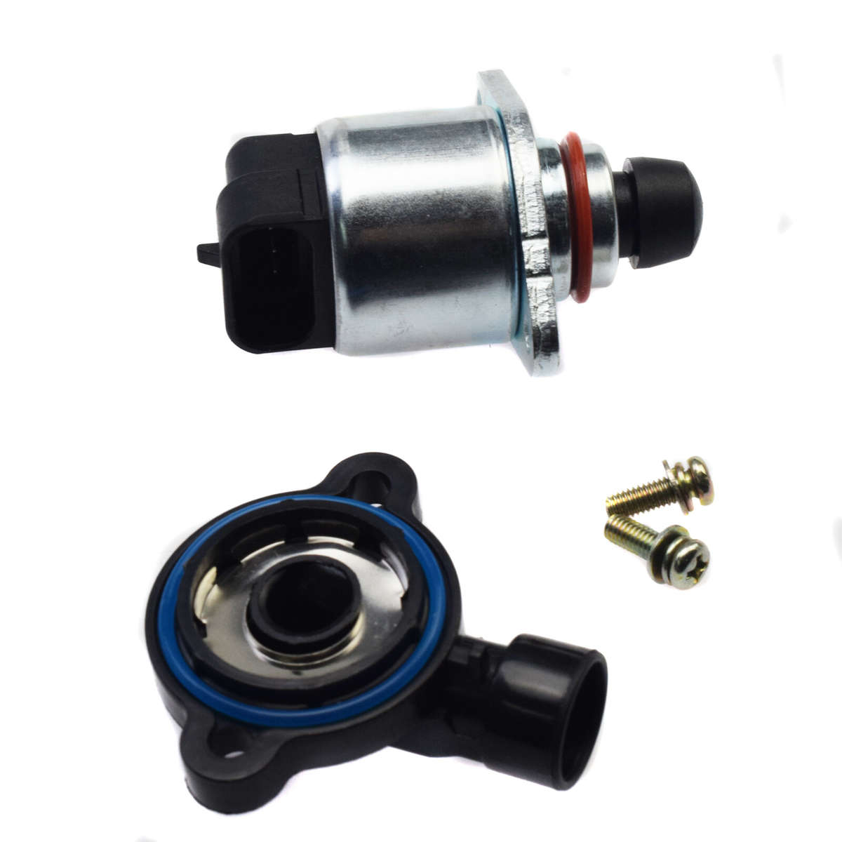 Throttle Position Sensor & Idle Air Control Valve For Chevy GMC Sierra Cadillac