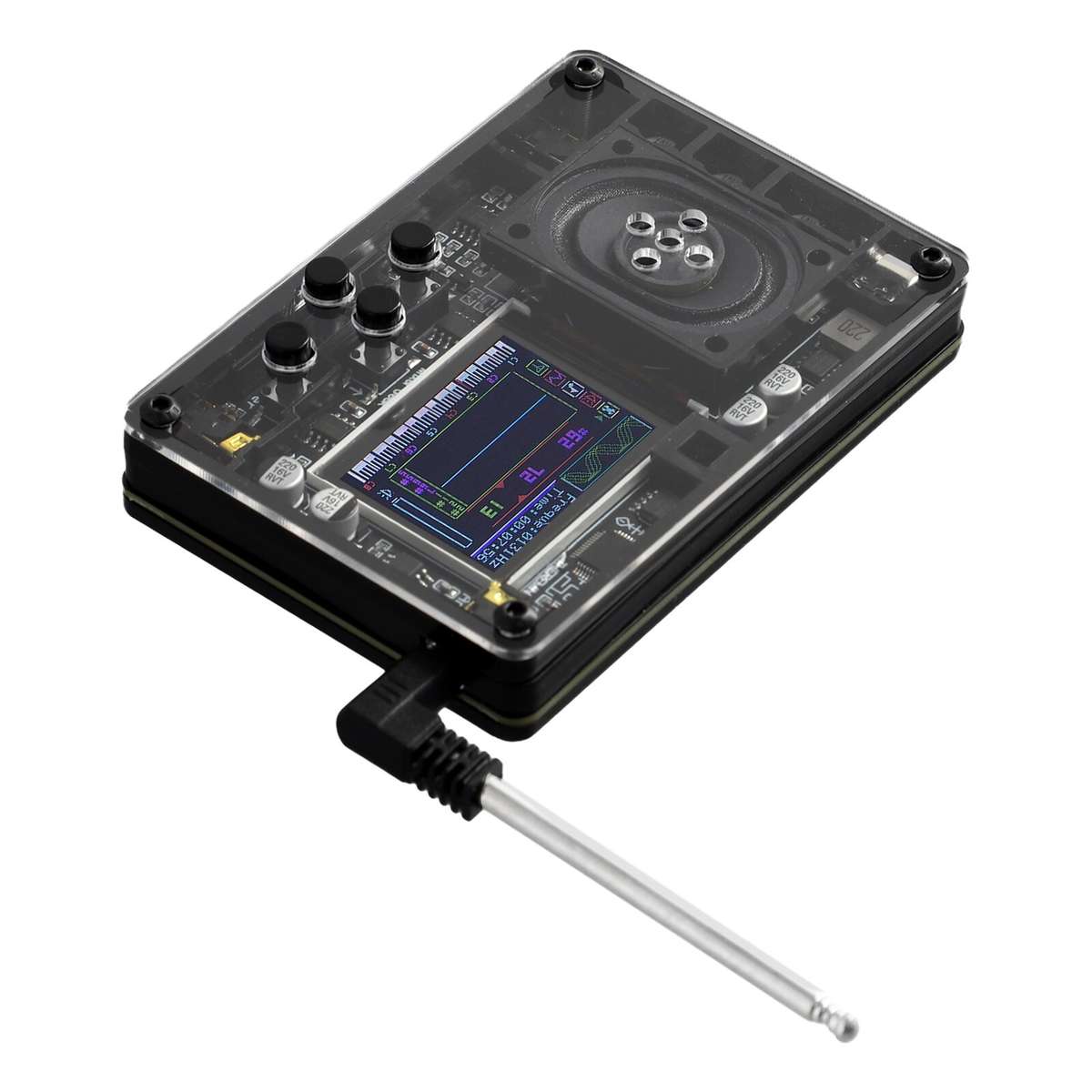 Mini Theremin Musical Electronic Instrument With Color Screen And Functions