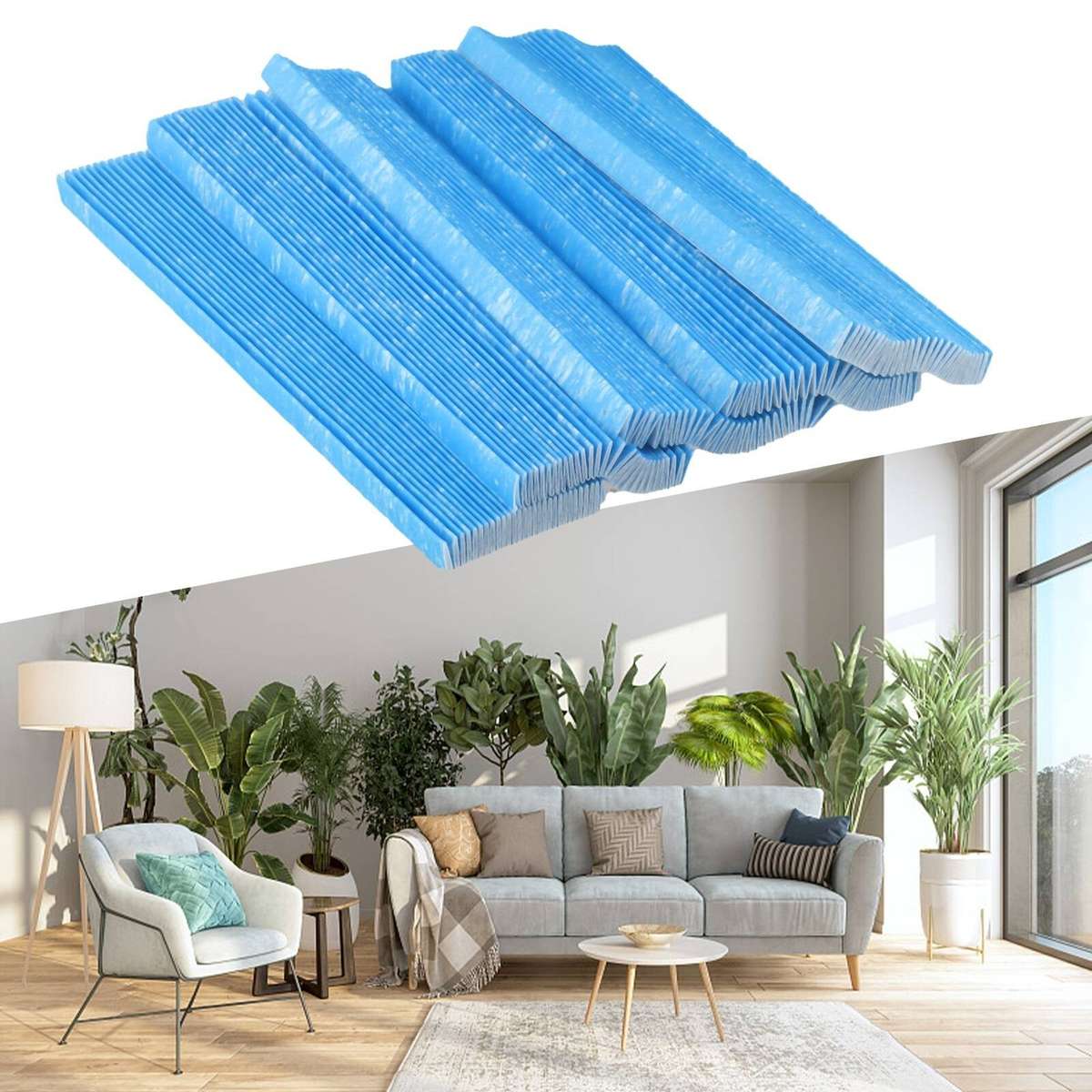 5PCS Air-Purifier Filter For AC / MC Series-Purifiers KAC017A4 KAC006A4