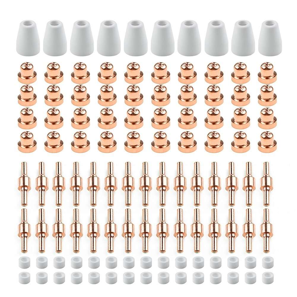 85x/set Plasma Nozzles Set Cutter Consumables Replacement Torches Welding