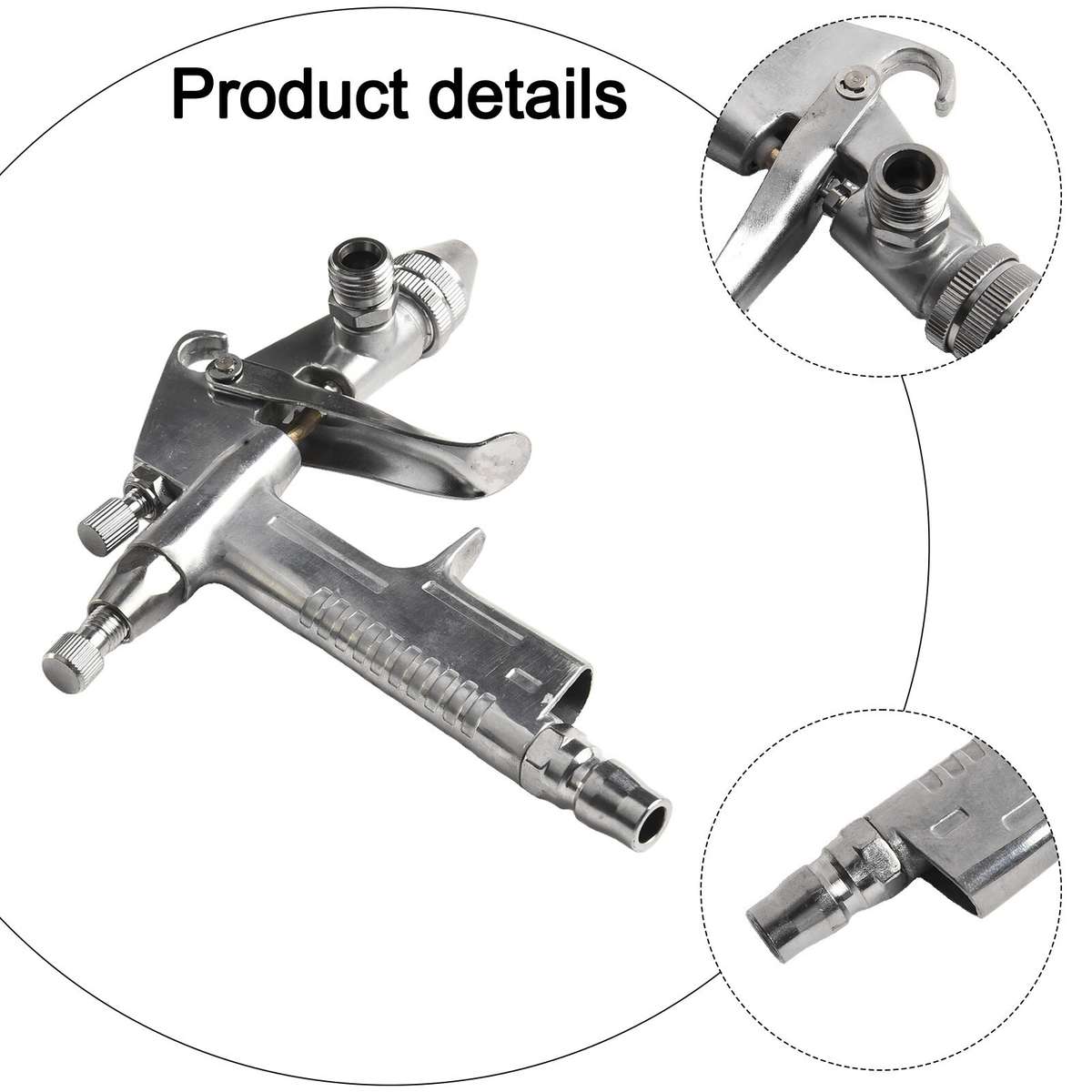 K-3 Mini Pneumatic Spray Machine Wood Wall Painter 10Bar 35L/min Aluminum