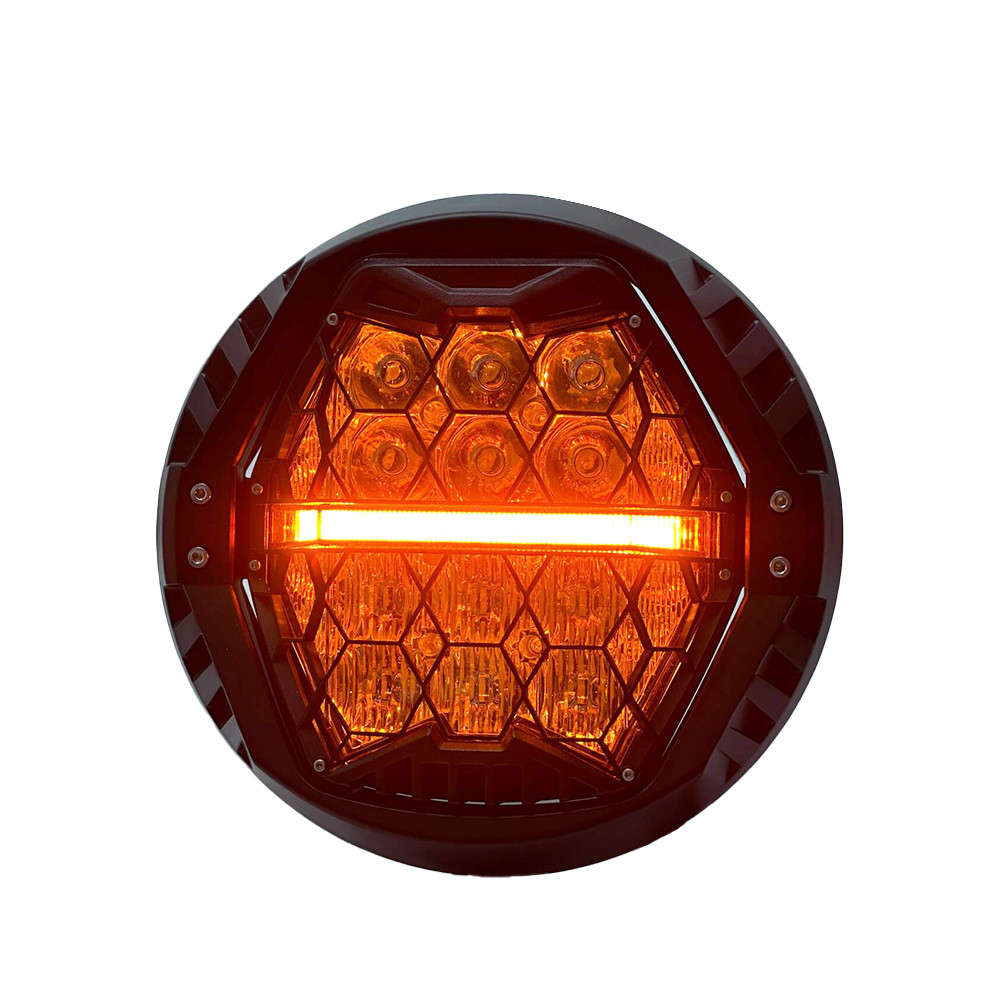 7 inch LED Projector Headlight w/Two Version DRL For Harley Davidson motorcycle