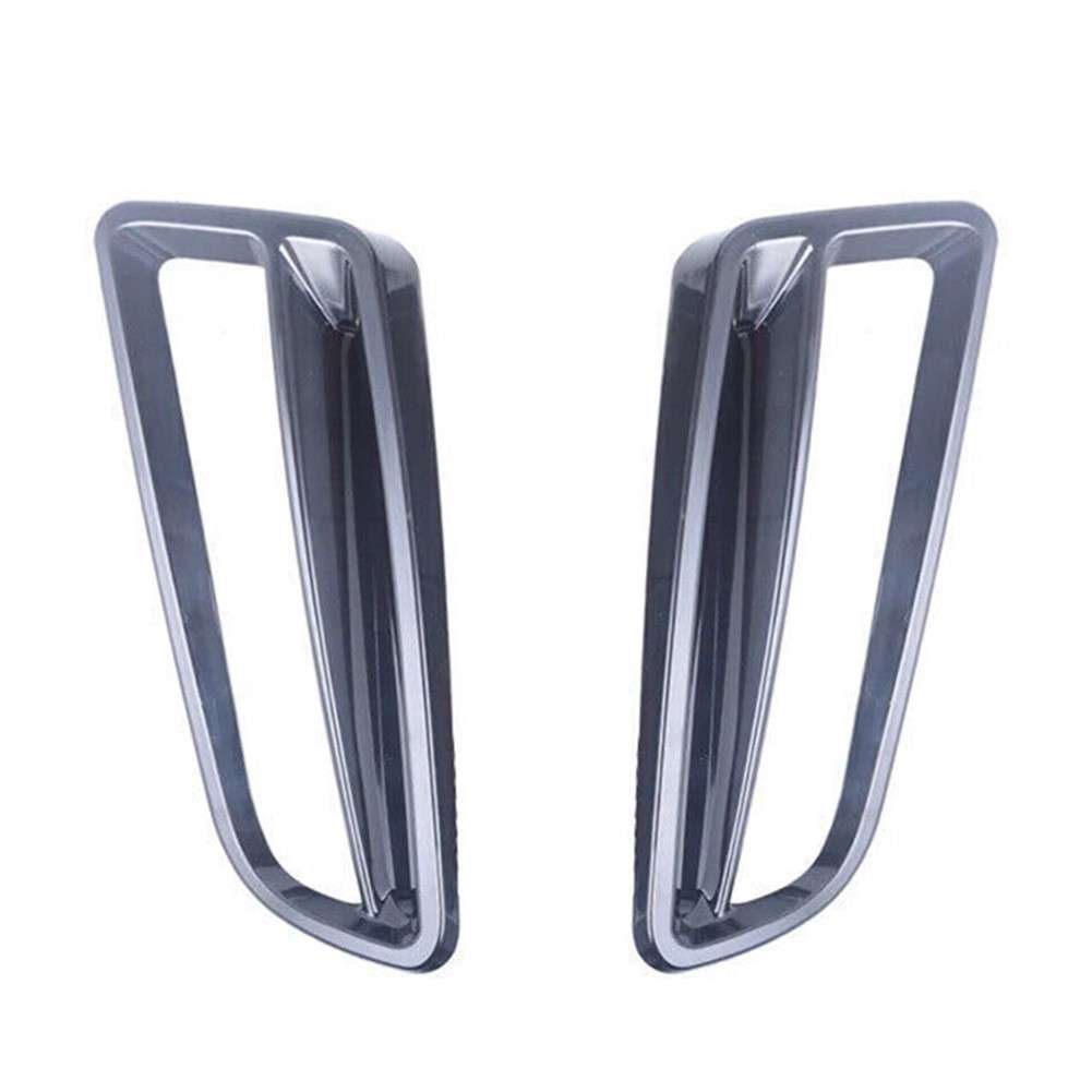 Fog Light Cover For Chevy For Camaro ZL1 1LT 2016-19 Foglight Frame Shade Black