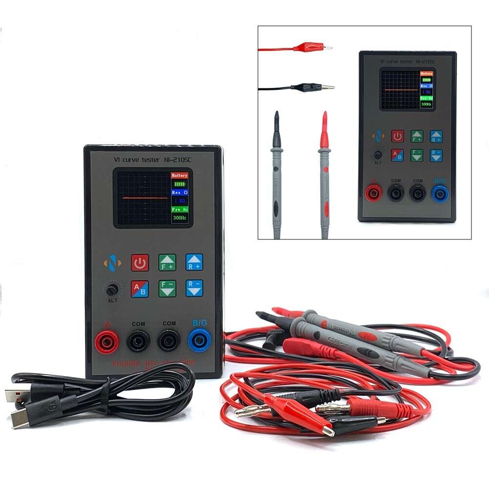 Comprehensive Dual Channel VI Curve Tester For Mixed-Signal-Components