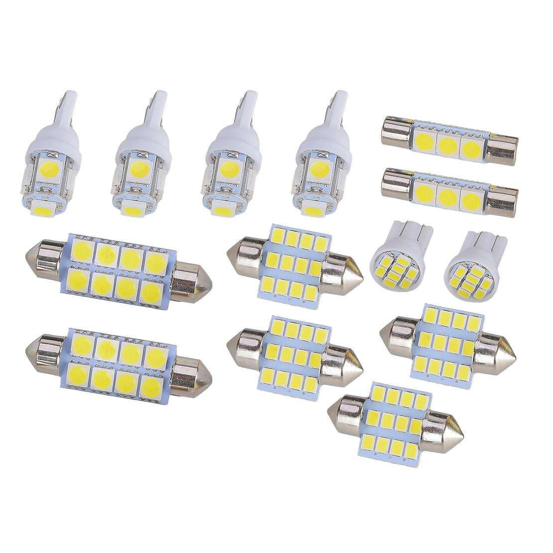 14pcs White Canbus Interior LED Package Kit fit for 1995-98 GMC Sierra Silverado