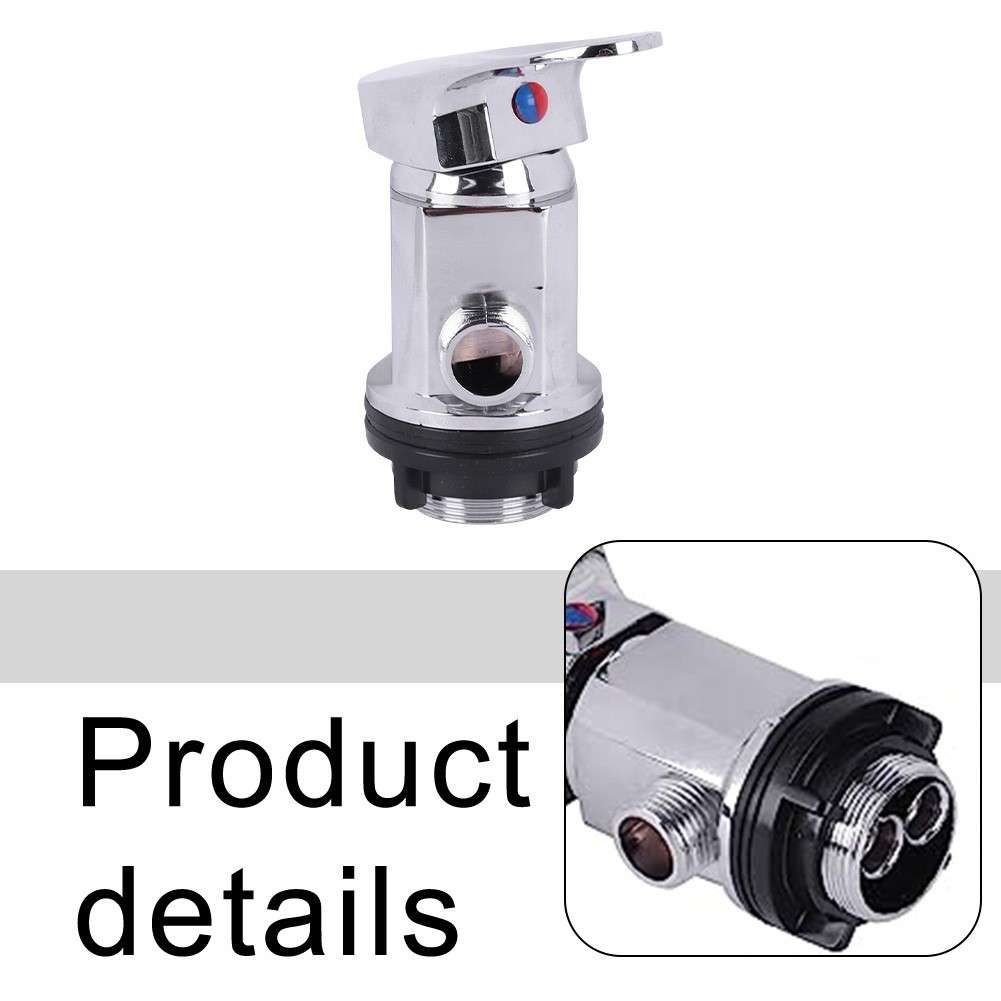 Robust Shower Mixer Tap Zinc Alloy Valve Designed For RV And Camper Use