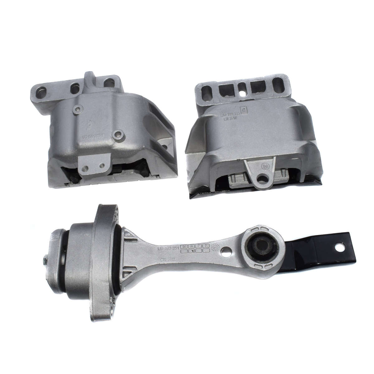 Engine Motor Trans Mount Set KIT 3pcs For 98-06 VW BEETLE, GOLF, JETTA 1.8 / 2.0