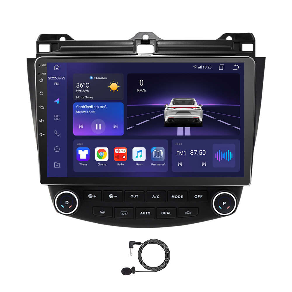 8Core For Honda Accord 7 2003-2007 10.1" Android 12 GPS Stereo Radio DSP CarPlay