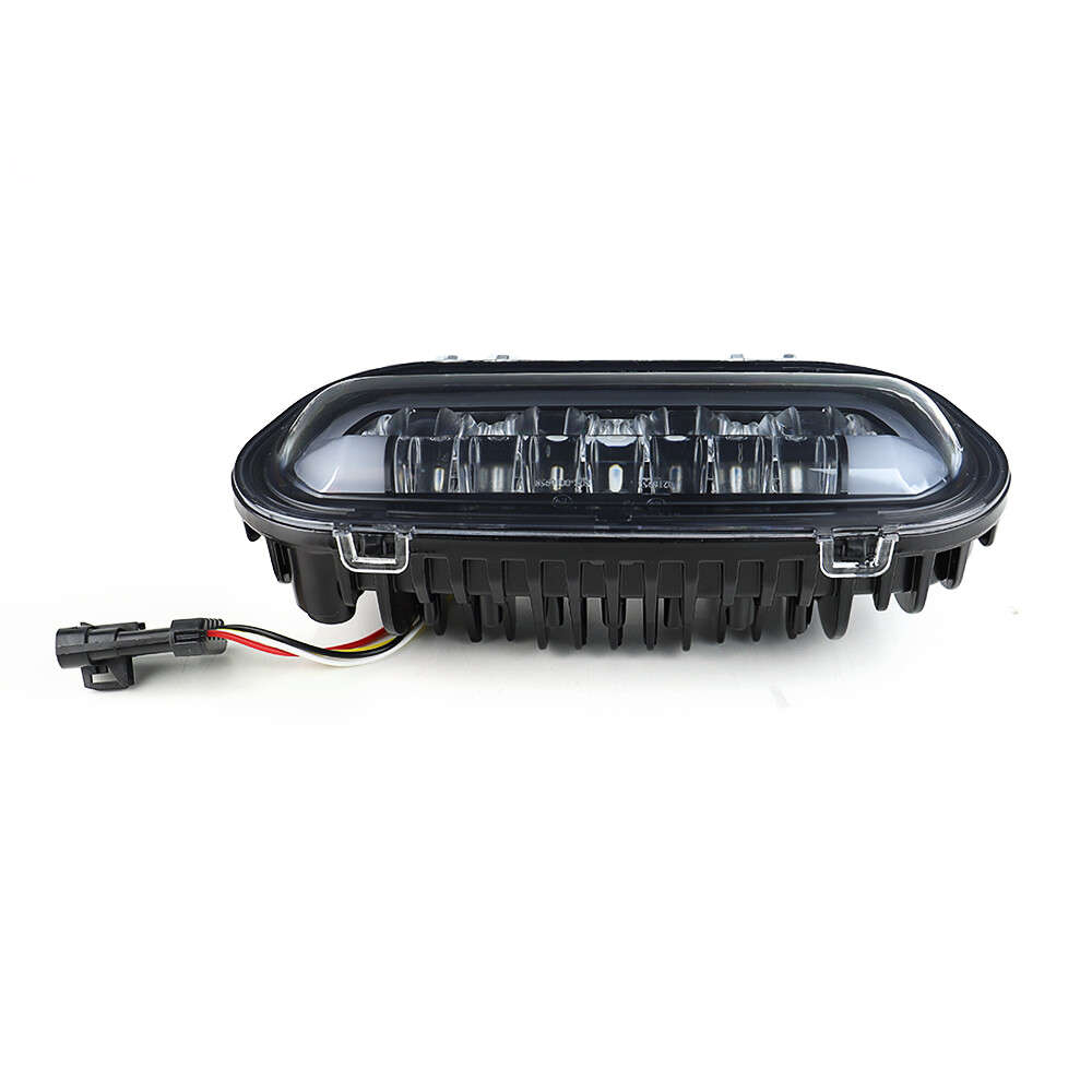 For Harley Fat Bob 2018-2022 LED Headlight Hi/Lo Beam DRL With Bracket Plug&Play
