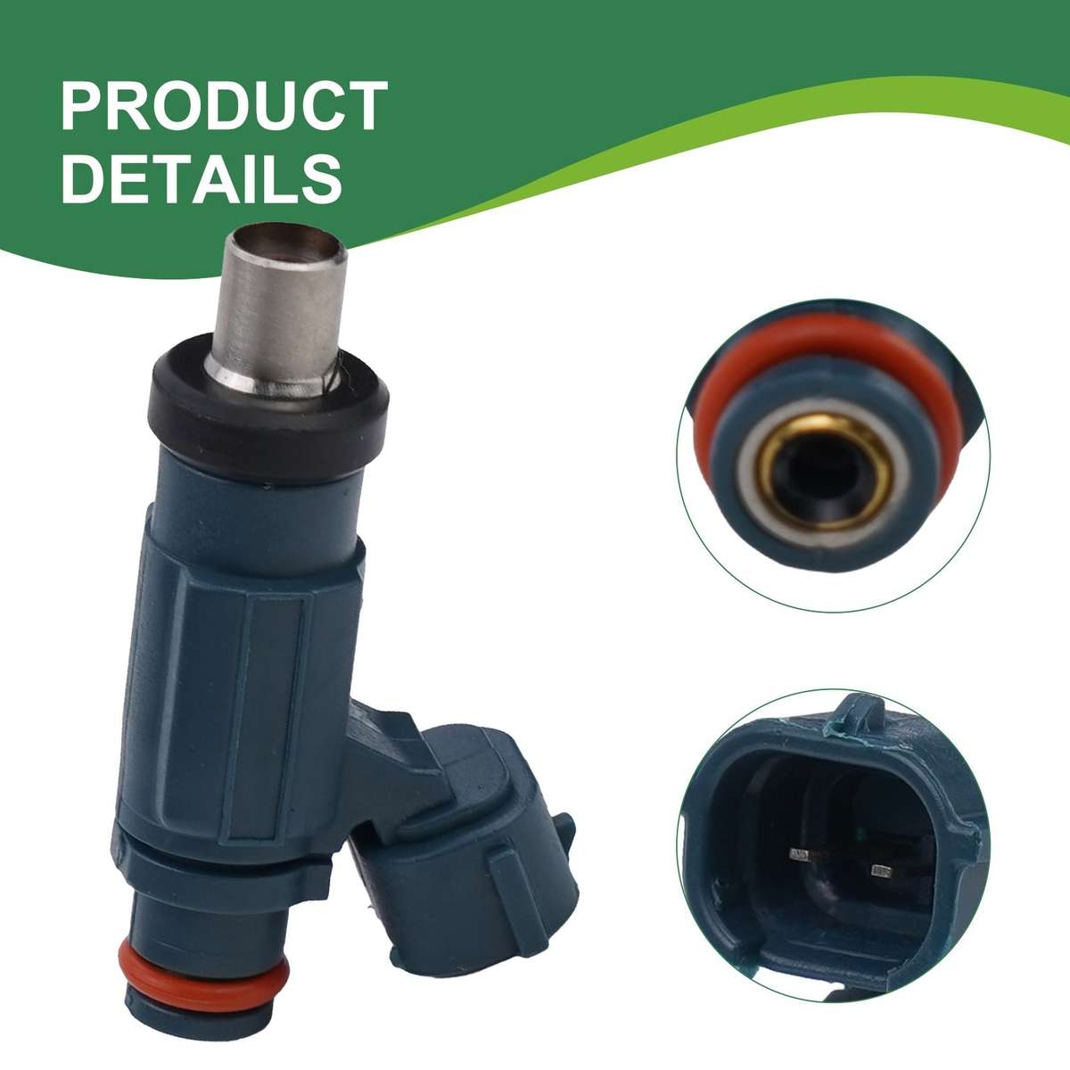 Fuel Injector 49033-0010 490330010 Black For Kawasaki KX450F 2009-2015