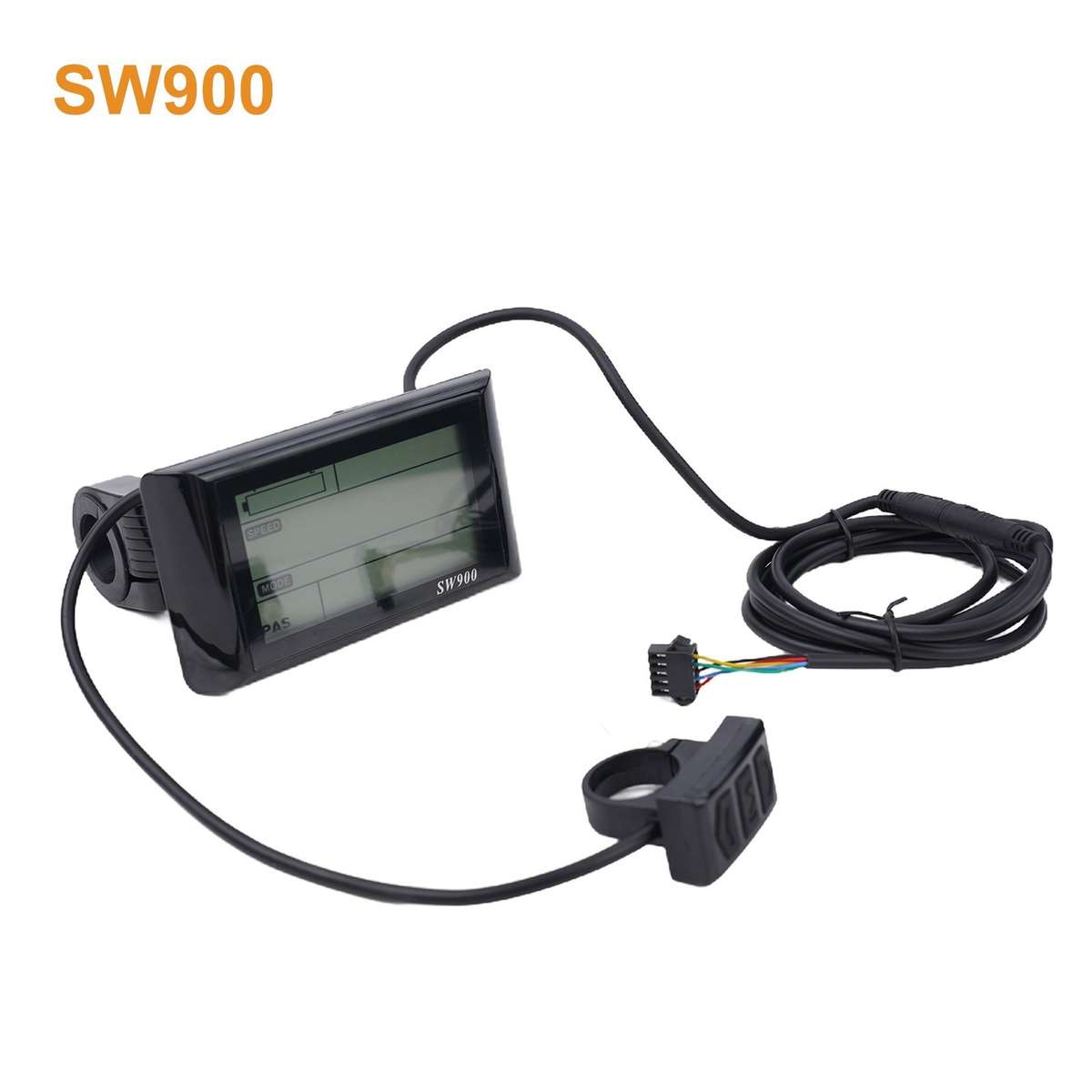 5Pin LCD S900 Display Meter Control Panel 24-72V E-Bike Electric/Bicycle