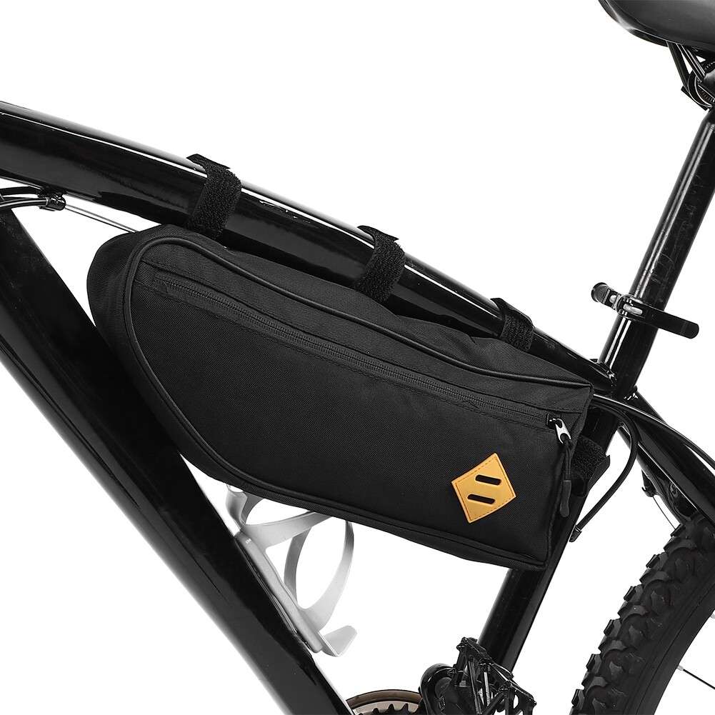 (L)Large Waterproof Triangle Frame Bag Front Top Tube Cycling Under CW