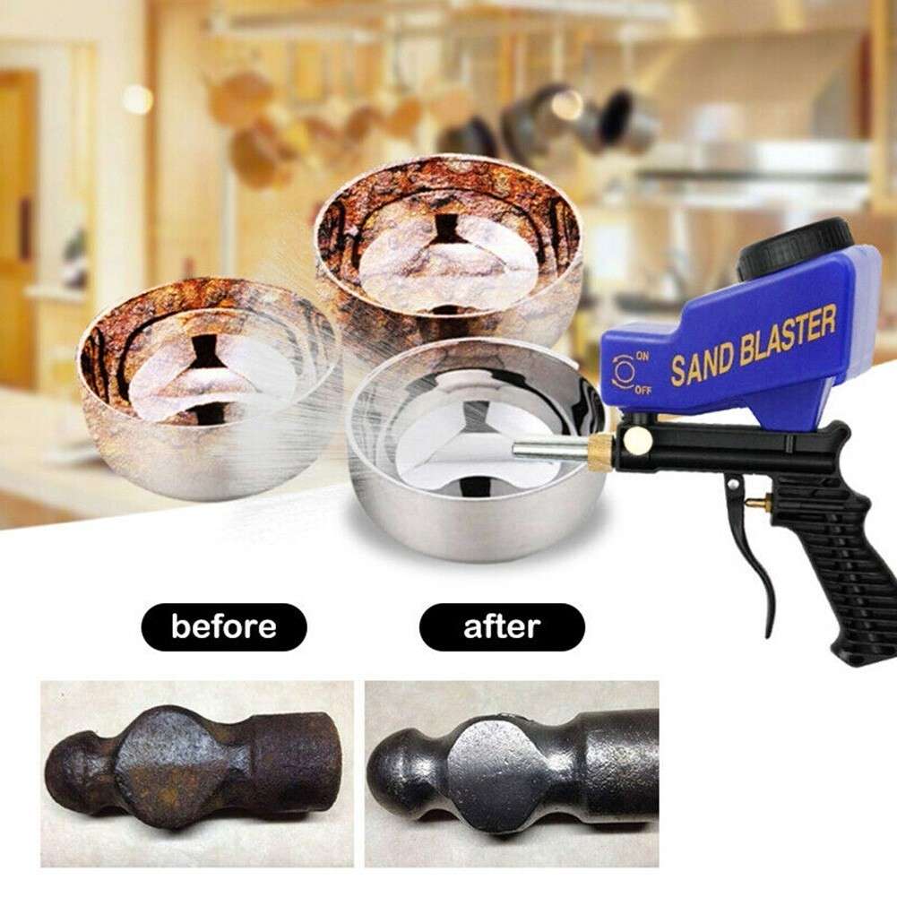 Sandblaster Sand Blaster Small Spray Handheld Pneumatic Portable-6000R