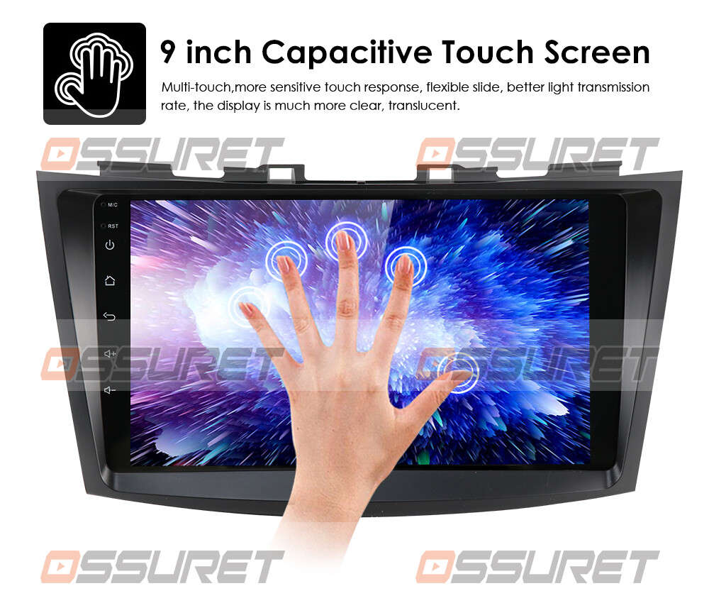 Android 12 Auto Car Radio Stereo Wifi CarPlay GPS Nav For Suzuki Swift 2011-2015