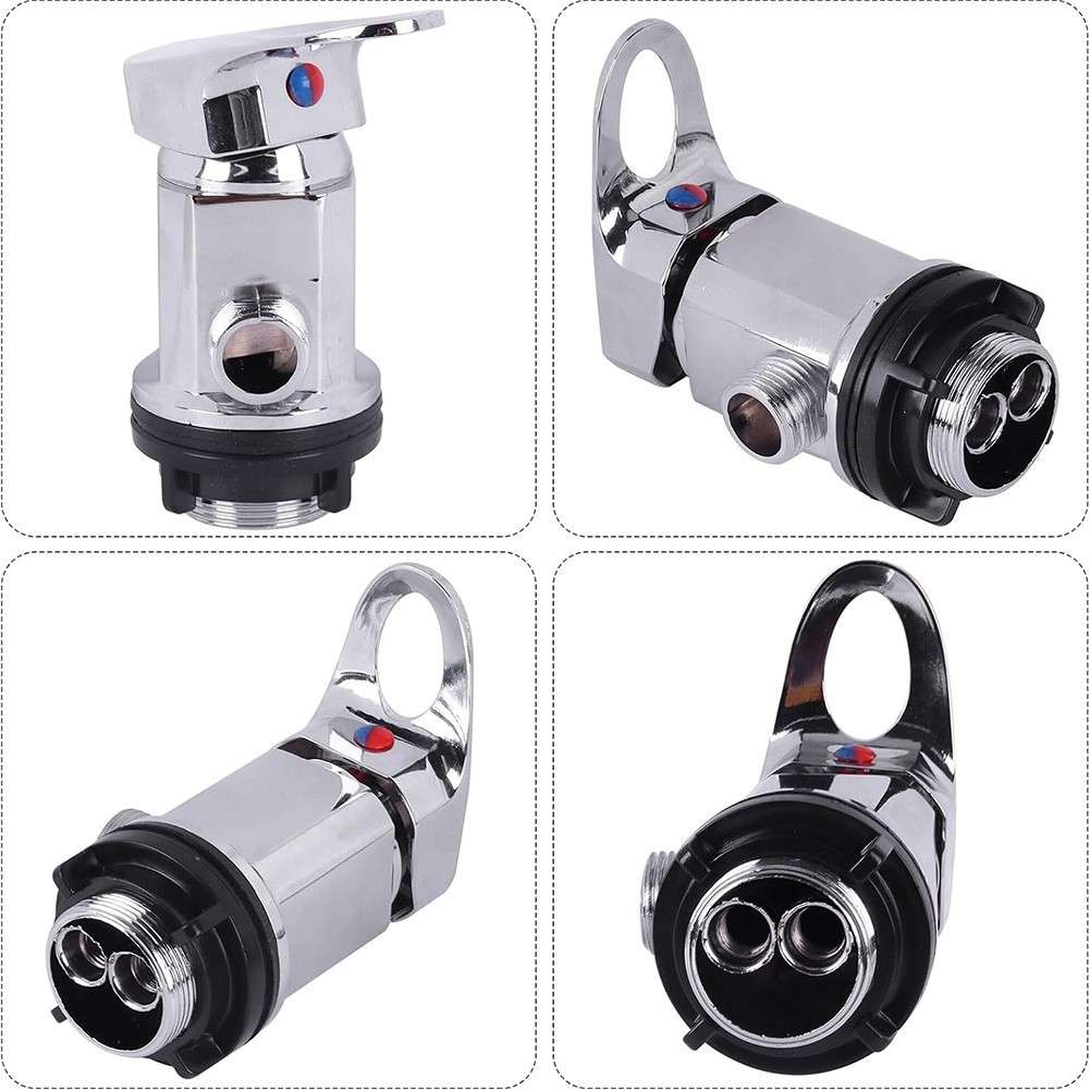 Robust Shower Mixer Tap Zinc Alloy Valve Designed For RV And Camper Use