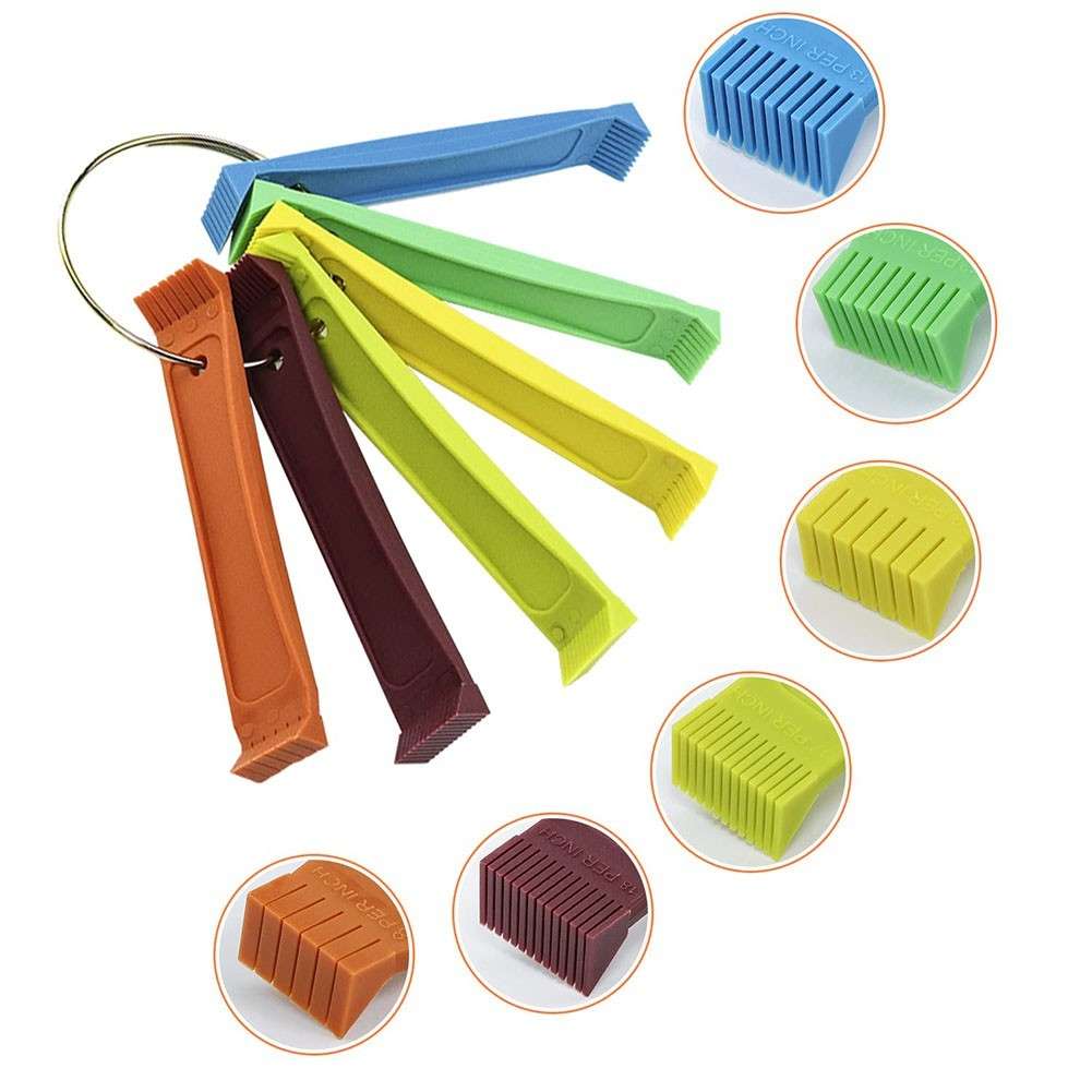 Comprehensive AC And Radiator Fin Tool Set For Straightening And Cleaning