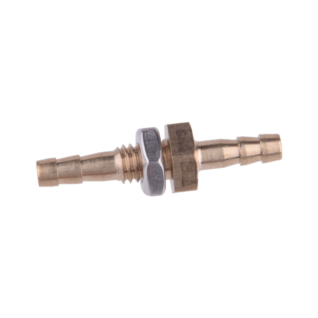 10x 1/4" inch 6mm Brass Bulkhead Fitting Hose Barb Connector Tube Joiner B8