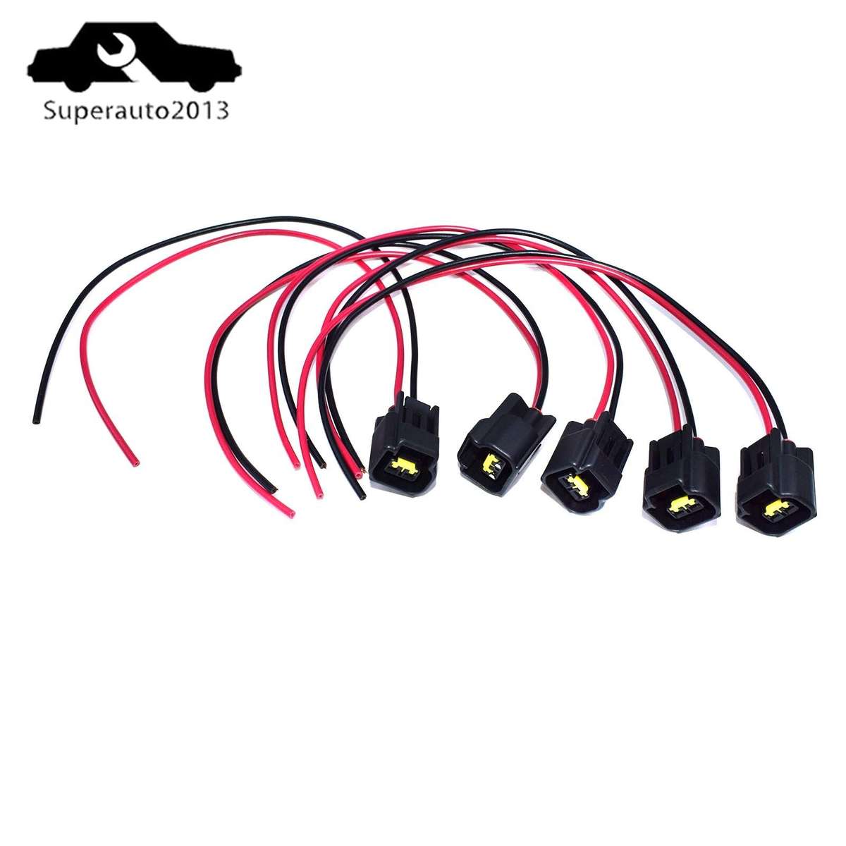 1P1258 New 5PCS Crankshaft Position Sensor Connector / Ignition Coil For Ford