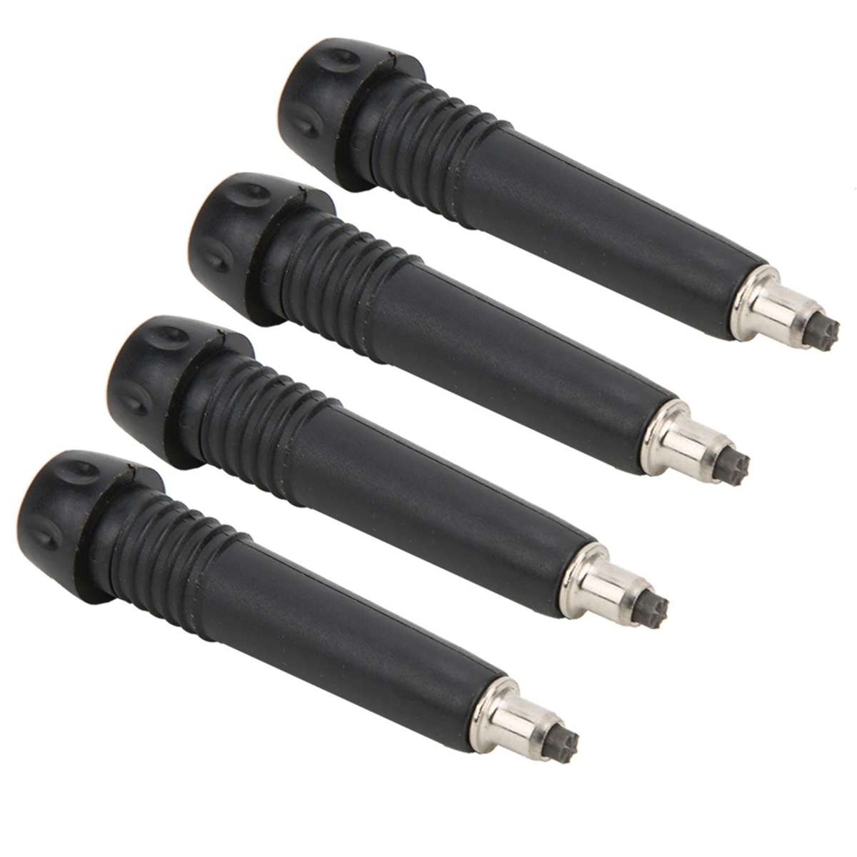 4 PCS Portable Replacement Rod Alpenstock Tip For Hiking Walking Treking EO CW