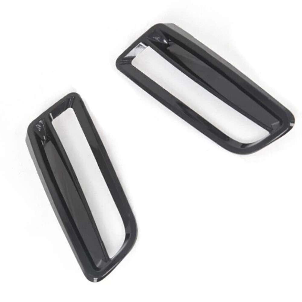 Fog Light Cover For Chevy For Camaro ZL1 1LT 2016-19 Foglight Frame Shade Black