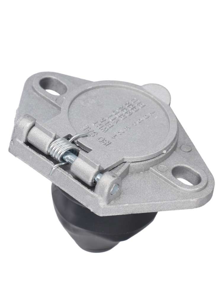 7 Pins Socket For Semi Trailer Truck Light Connector Round Split Pin Receptacle