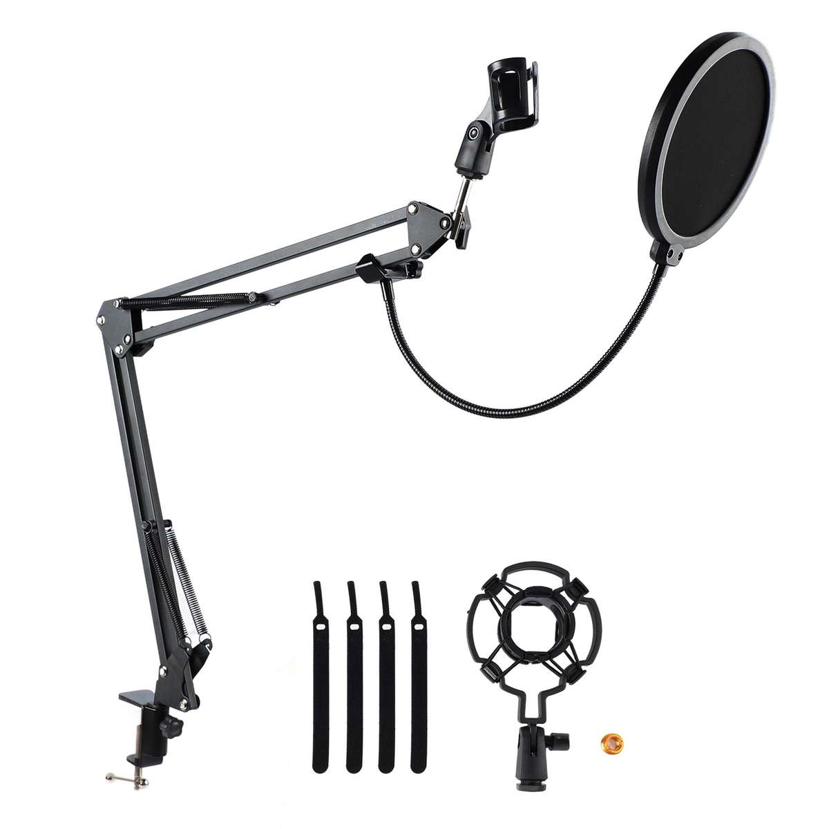 Boom Arm Microphone Adjustable Suspension Boom Rotatable Scissor Microphone CHW