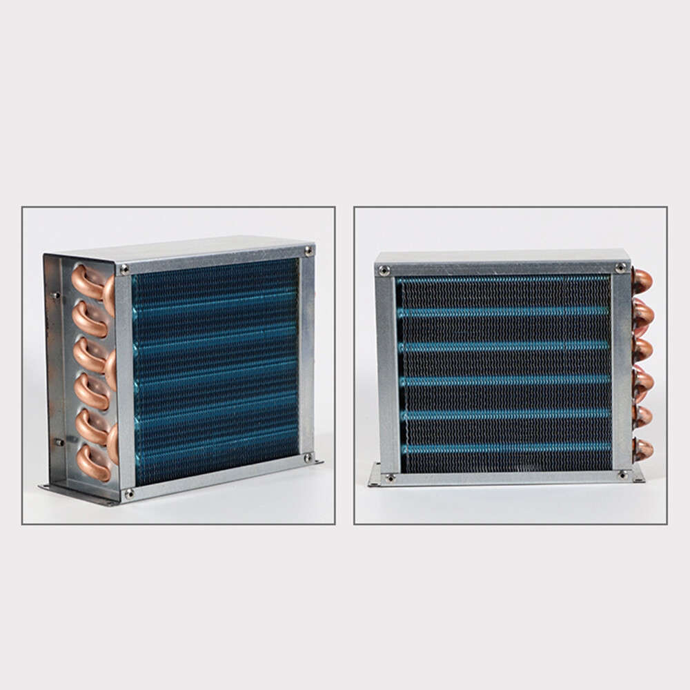 Aluminum Fin Copper Tube Air-cooled Water-cooled 2*6*155 Condenser