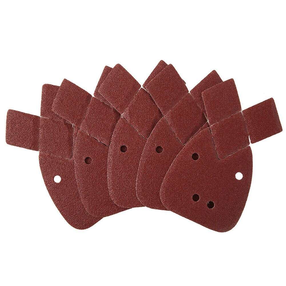 50pcs Sandpaper Sanding Sheets For Black Decker Palm High Quality
