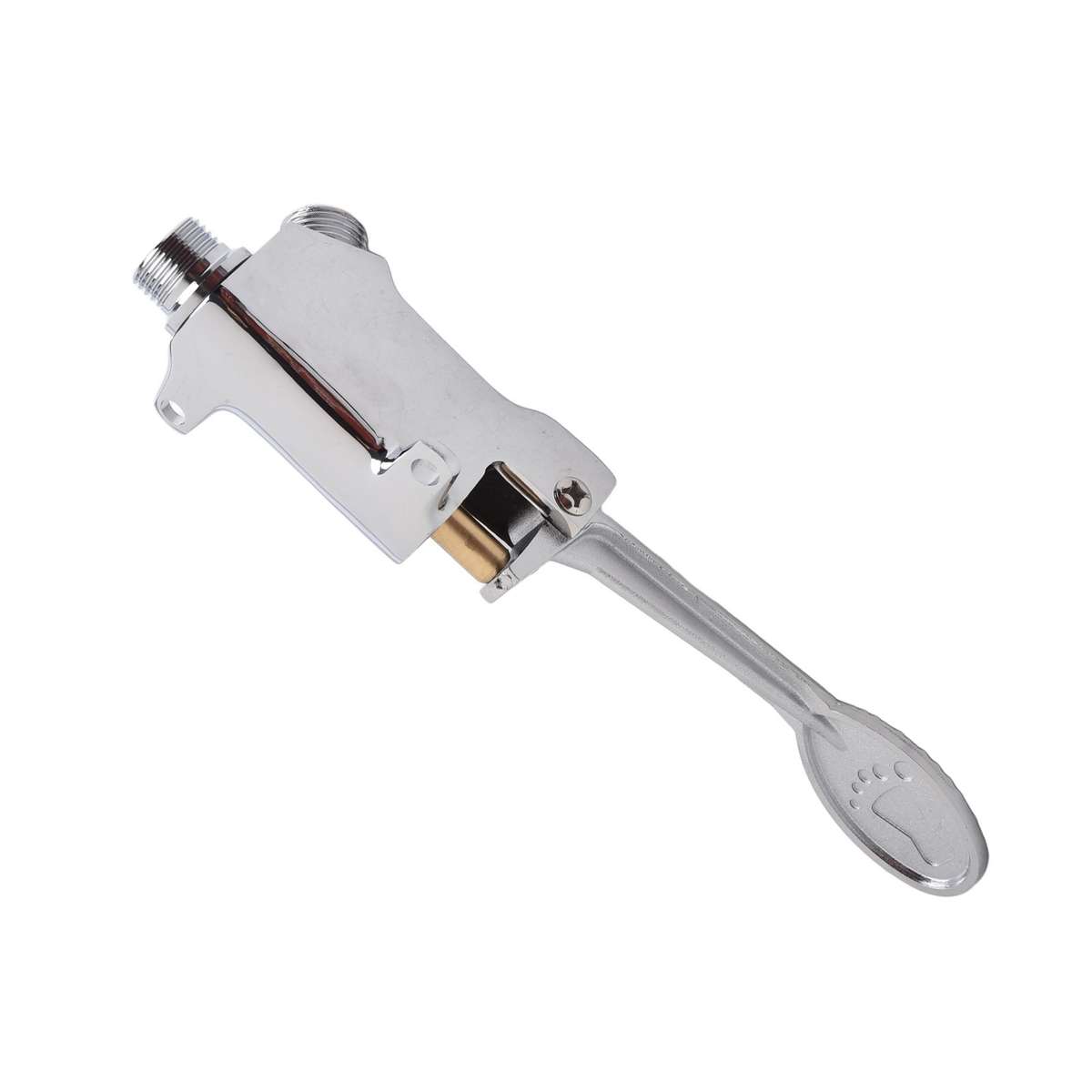 Quick And Hands Foot Pedal Control For Copper Bathroom Sink Faucet