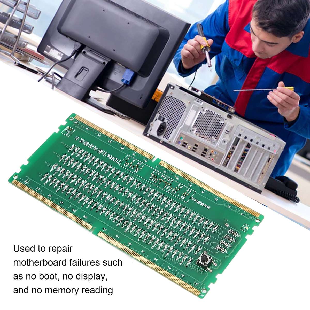 Computer Memory Tester PCB Material Forward Reverse Available Computer DDR4