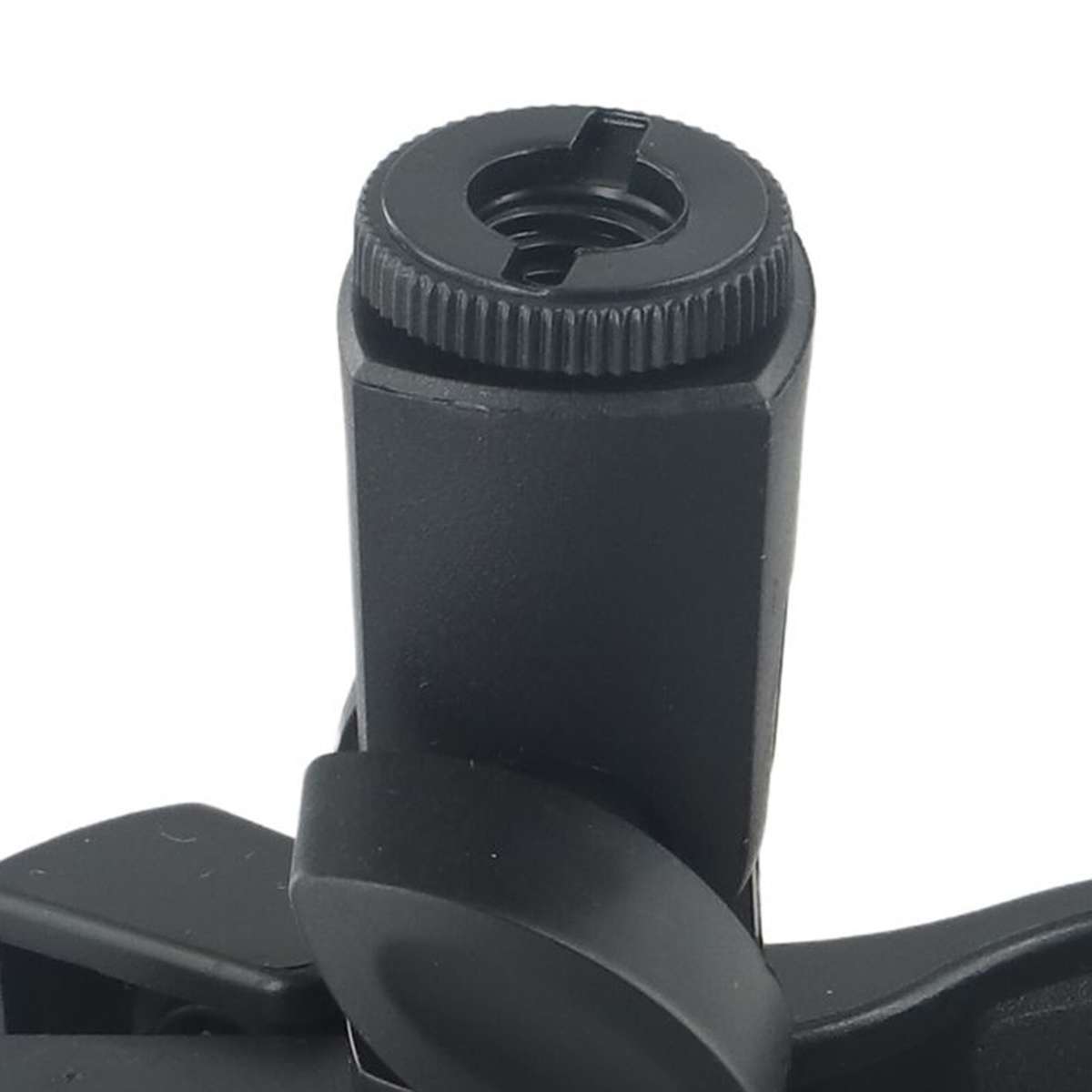 Large Microphone-Clip Clamp Holder With 3/8 Adapter For 3.2-6.8CM Mic