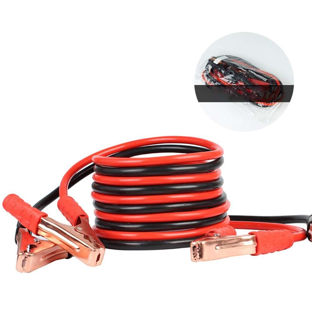 500A 1.8m Car Battery Cable Booster Cable Double-ended With Clamps Clips