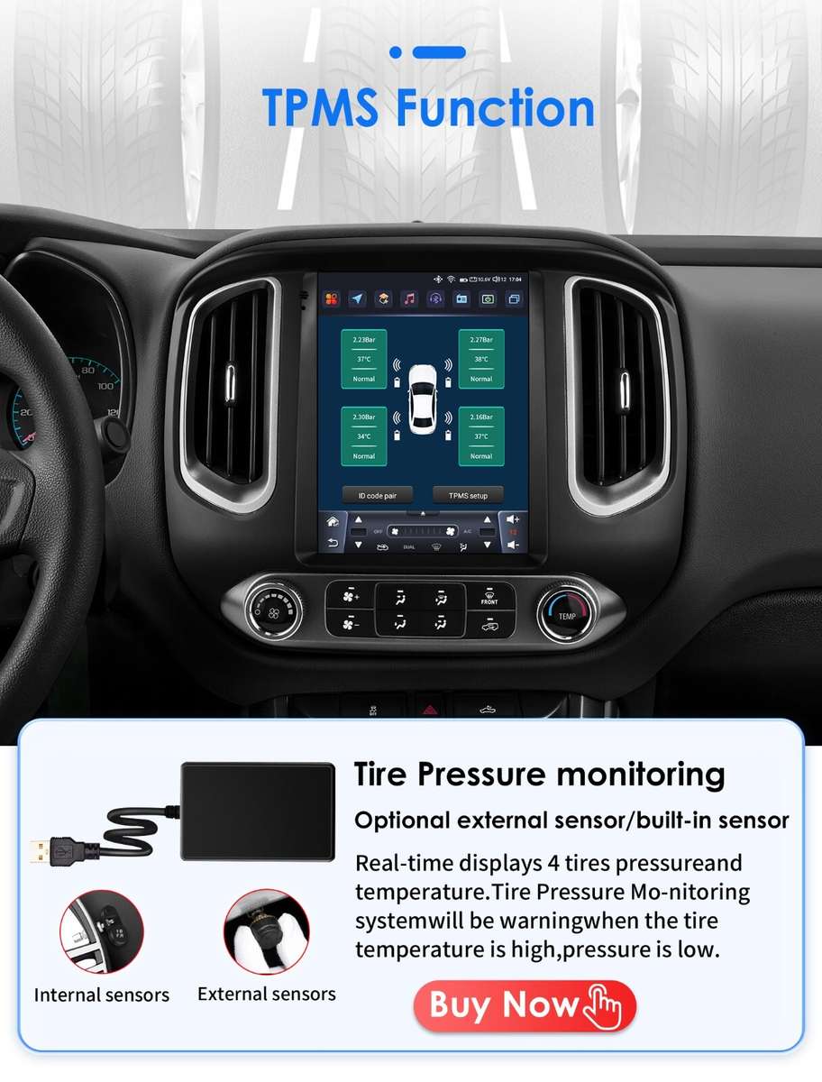 9.7'' For Chevrolet Colorado 2015-2019 GMC Canyon 8Core Android 13 Car Radio GPS