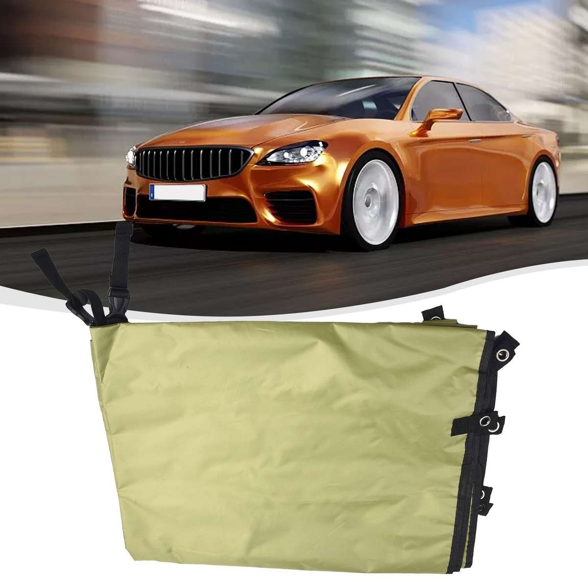 Green Awning Sun Canopy Sunshade For Motorhome Van Campervan Suv