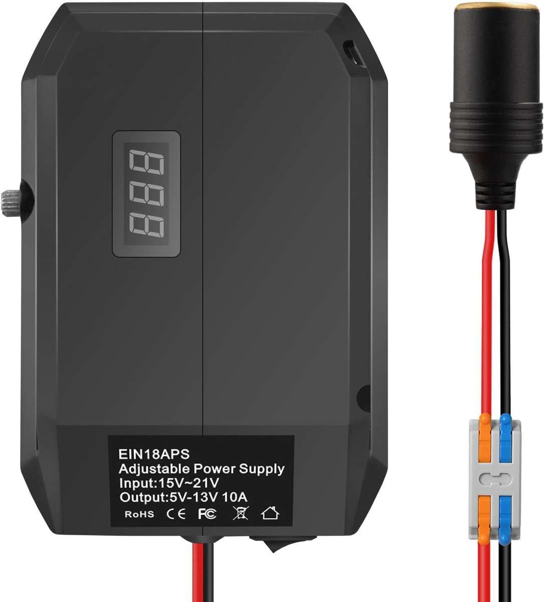 DC 18V to 12V Step Down Converter Adapter for Einhell Buck Converter Regulator