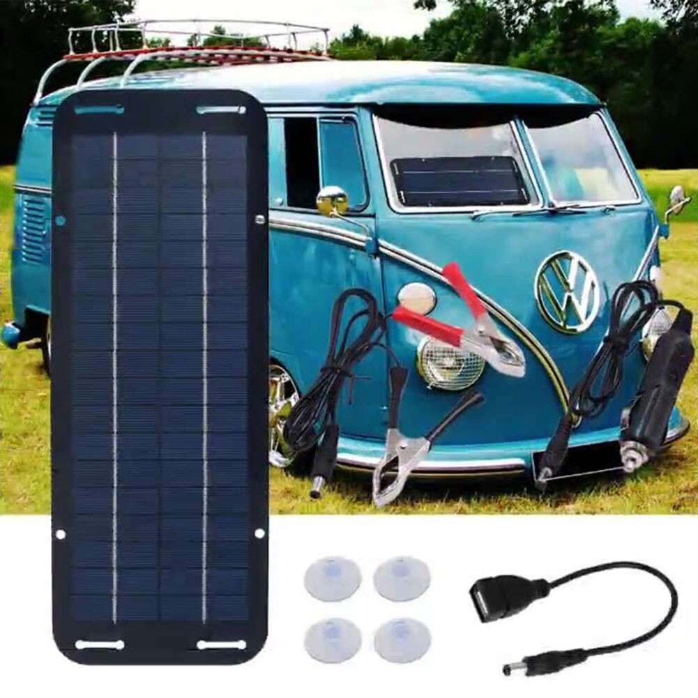 Reliable Performance 60W Solar Panel 12V Battery Charger For-Car-Van-Boat