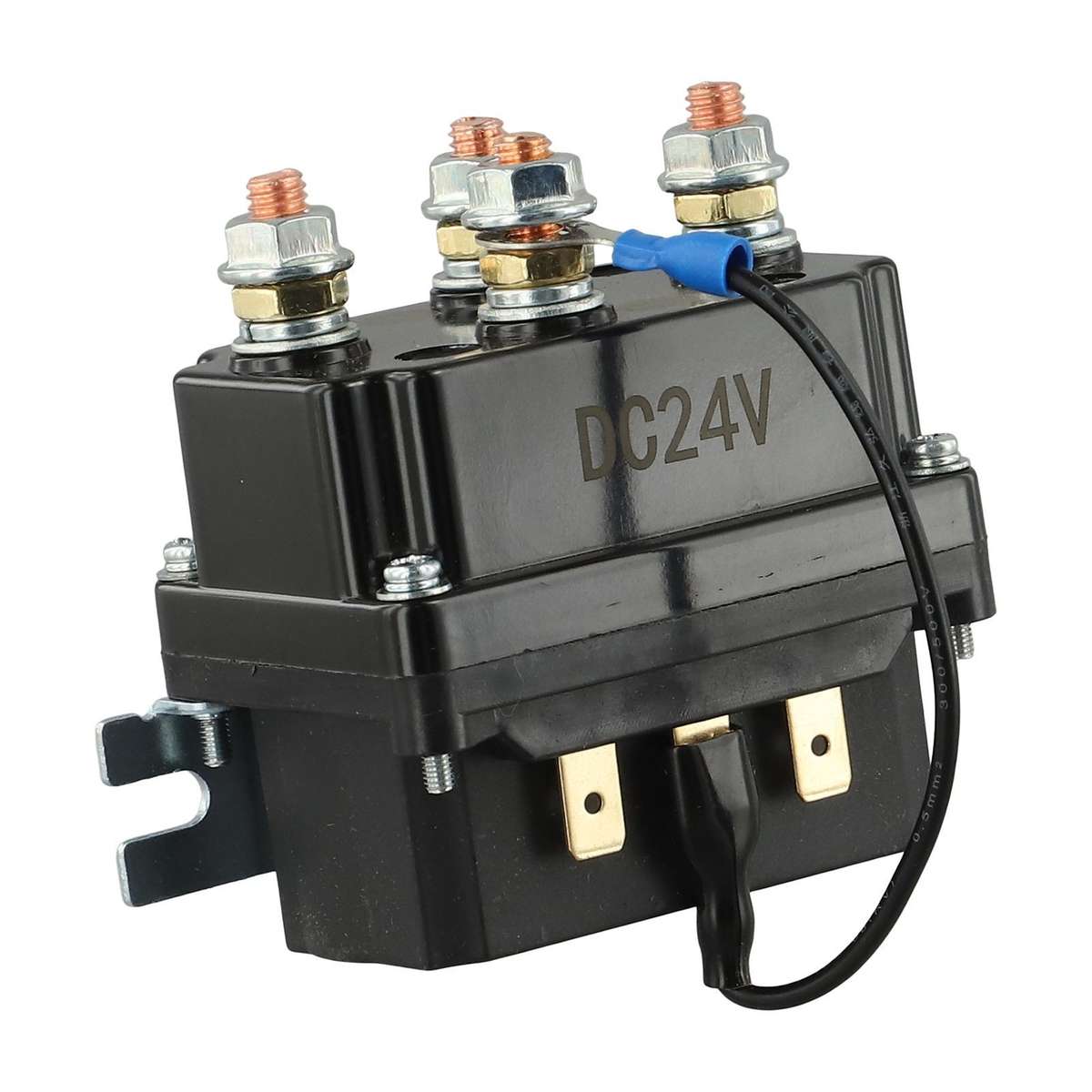 1PC 24V 250A Winch Magnetic Contactor Relay For 9000lb SUV/UTV Winch Control New