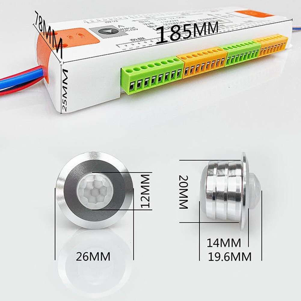 32 Channel Stair Light Controller Kit With Motion Sensor Control For LEDs