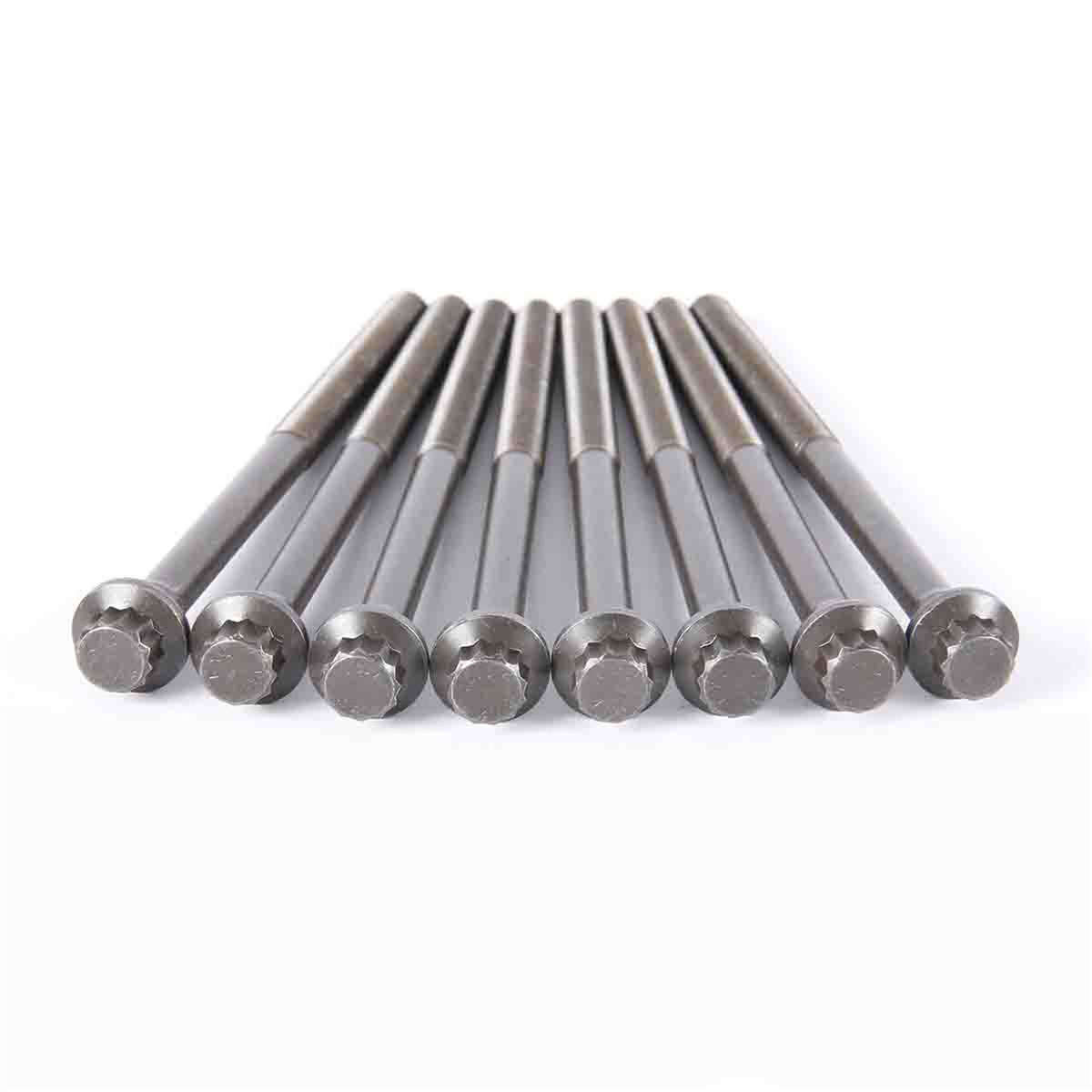 8pcs 3.0 Engine Cylinder Head Bolts Fit For Mercedes Benz E350 GL400 S350L
