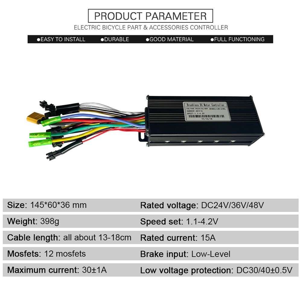 Powerful Upgrade For Your E Bike Motor With 750/1000W Controller Set And 8 PAS