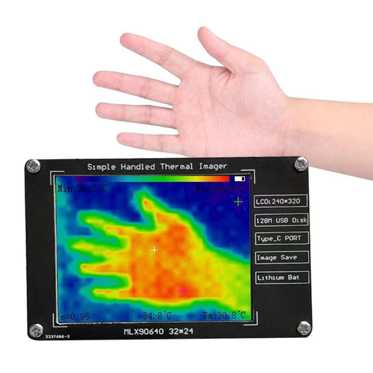 Infrared Thermal Imager Sensor Floor Heating Temperature Thermal Imaging-Camera