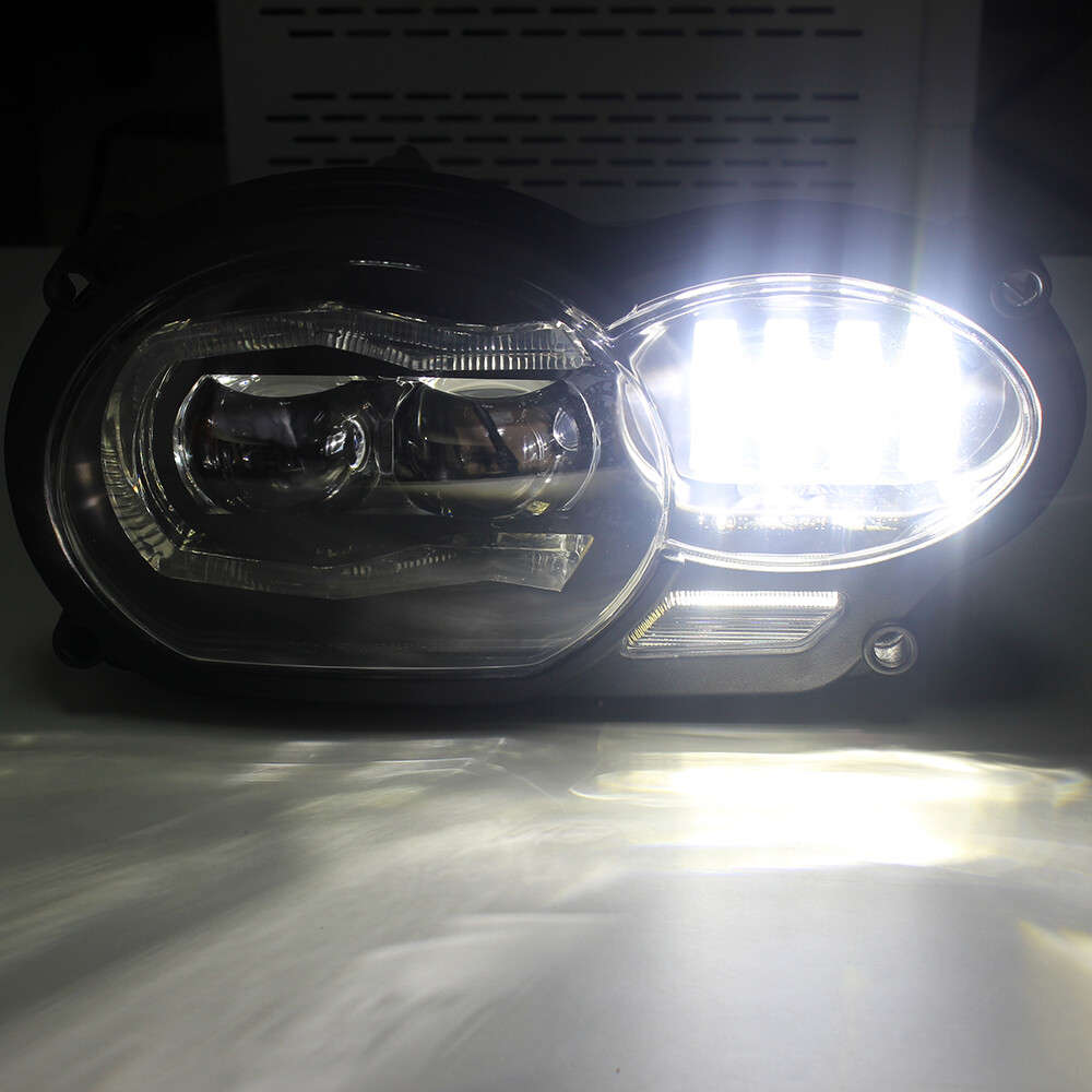 For R1200 GS 2005-2012 R1200GS Adventure 2006 2007-2013 LED Headlight DRL Hi/Lo