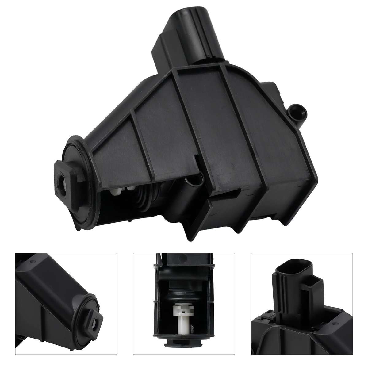 Lock Actuator Motor 6M21-220A20-AD Black Fuel Flap Plastic Plug-and-play